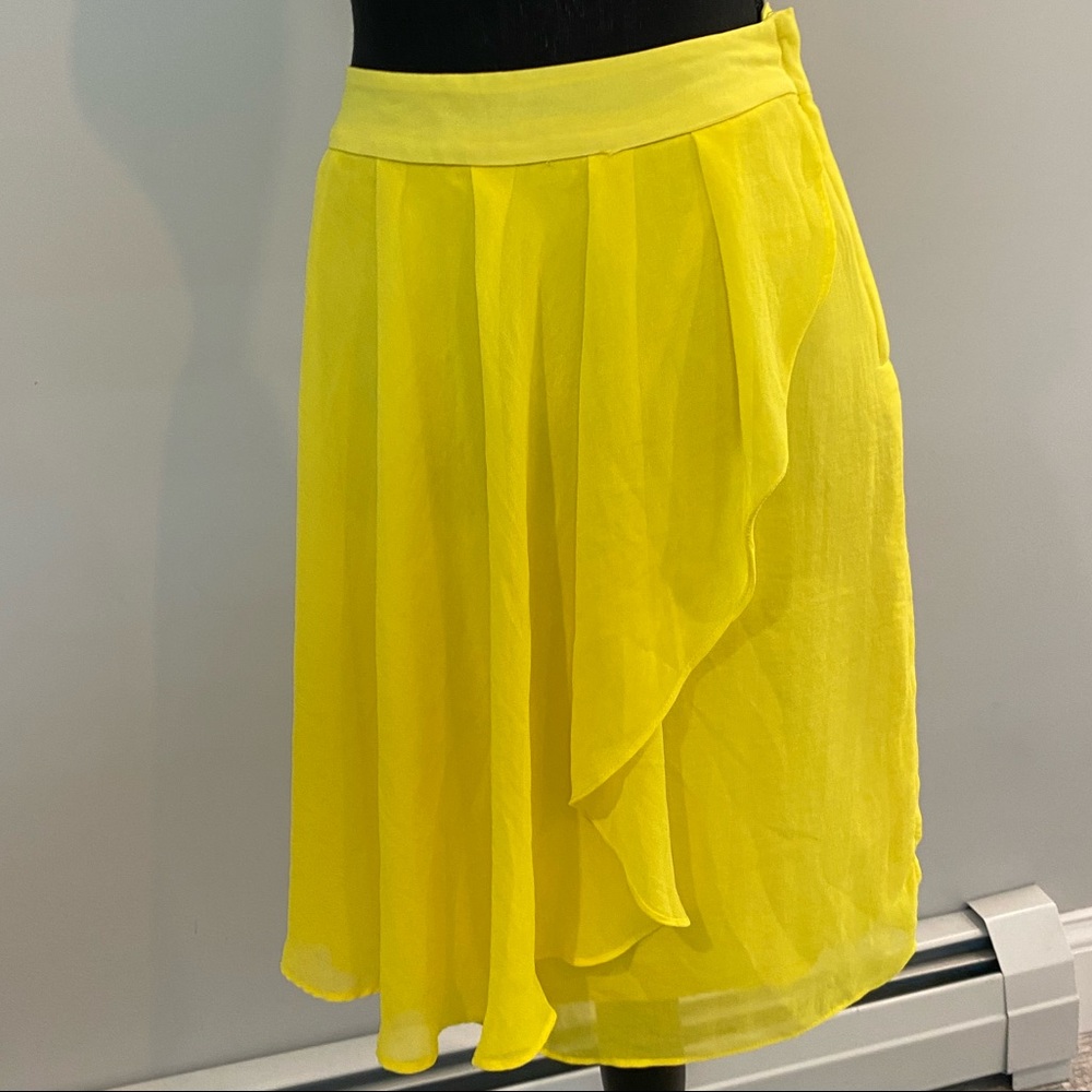 Pretty Yellow Skirt